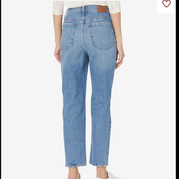 Madewell Classic Straight Distressed Denim Jeans Magic Pockets 43x25.5 ***Read** - Picture 2 of 13